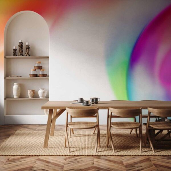 Papier peint - Abstraction - Strong Colors of Irregular Shapes - Multicolor