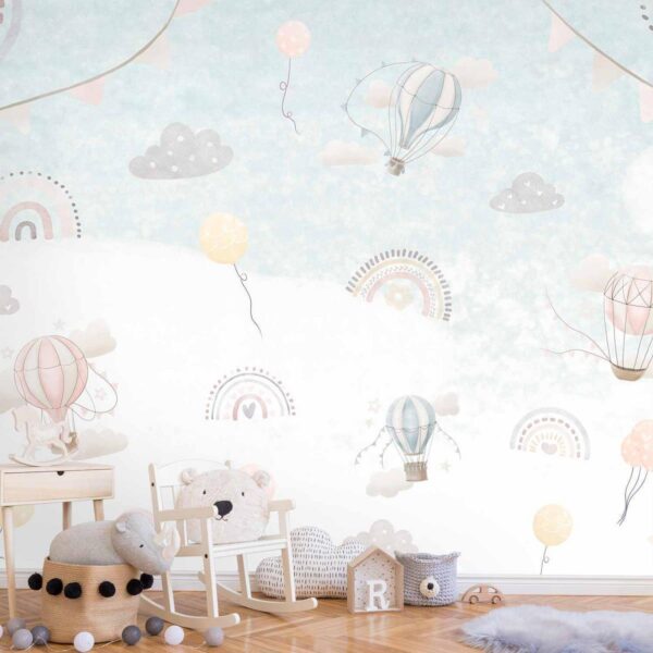 Papier peint - Adventure Among the Clouds Papier peint - Adventure Among the Clouds