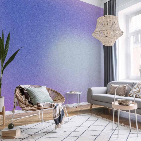 Papier peint - Heather Mist - Delicate Gradient Comprising Various Shades of Violet Papier peint - Heather Mist - Delicate Gradient Comprising Various Shades of Violet