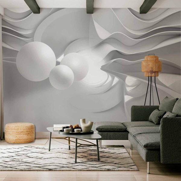 Papier peint - White Corridors Papier peint - White Corridors