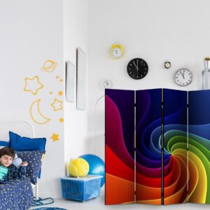 Paravent - Colorful Pinwheel II