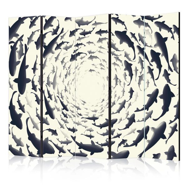 Paravent - Fish Swirl II Paravent - Fish Swirl II