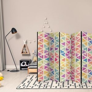 Paravent - Letters nad Triangles II