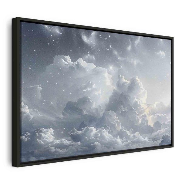 Tableau - Astral Calm: Stars Scattered Over Delicate Clouds Tableau - Astral Calm: Stars Scattered Over Delicate Clouds
