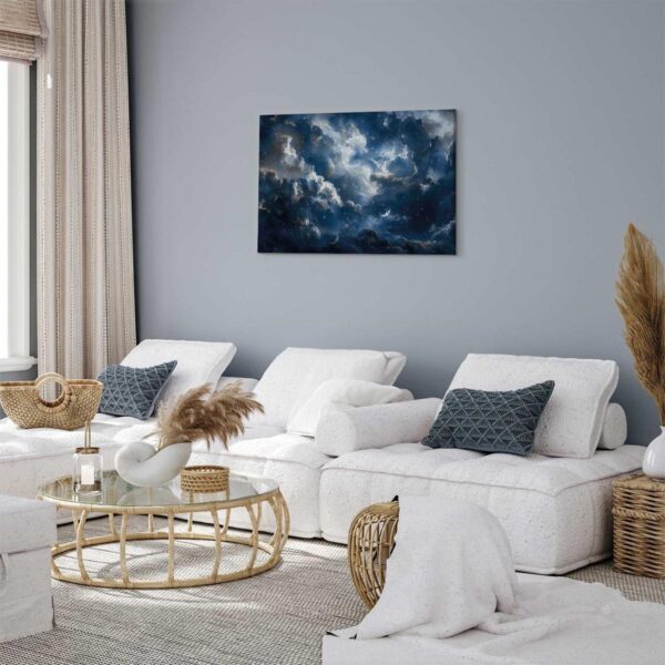 Tableau - Astronomical Wonders: Clouds and Stars in Harmonious Combination