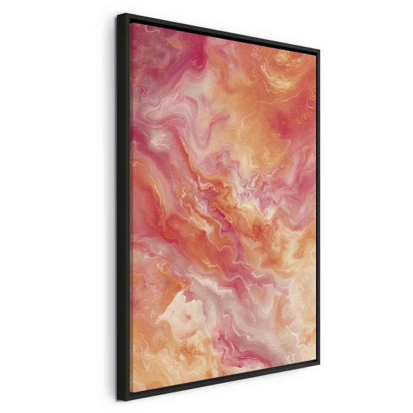 Tableau - Fiery Colors - Dynamic Shapes in Colors of Fire and Pink Tableau - Fiery Colors - Dynamic Shapes in Colors of Fire and Pink