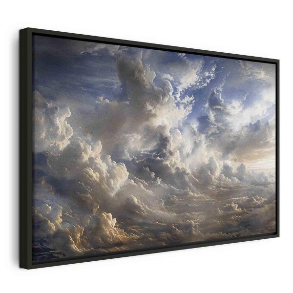 Tableau - Golden Reflections on Clouds Foretelling Dusk Tableau - Golden Reflections on Clouds Foretelling Dusk