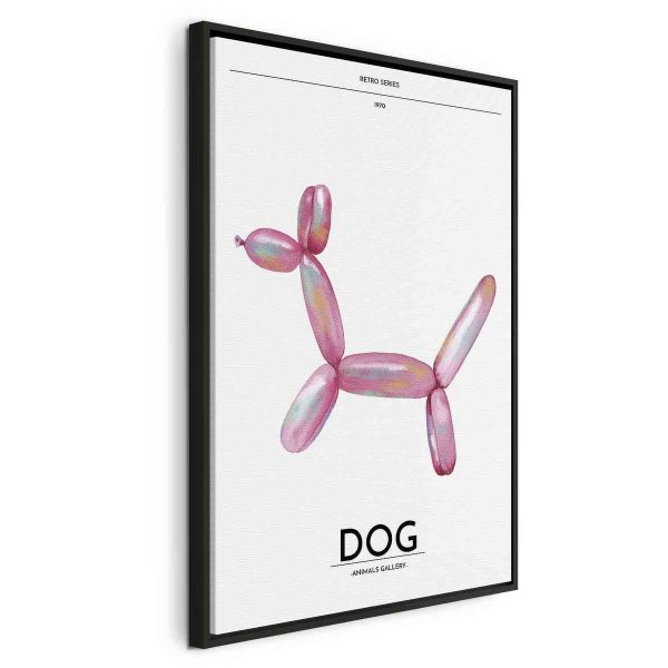Tableau - Holo-Dog - Colorful Dog in Retro Style Tableau - Holo-Dog - Colorful Dog in Retro Style
