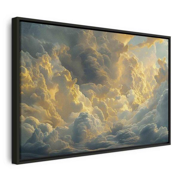 Tableau - Last Breath of the Day: Clouds Illuminated by Evening Glow Tableau - Last Breath of the Day: Clouds Illuminated by Evening Glow