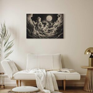 Tableau - Moon and Stars Singing Among the Great Clouds