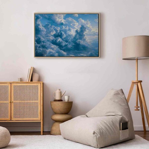 Tableau - Ocean in the Air: Waving Clouds Reflecting Morning Light