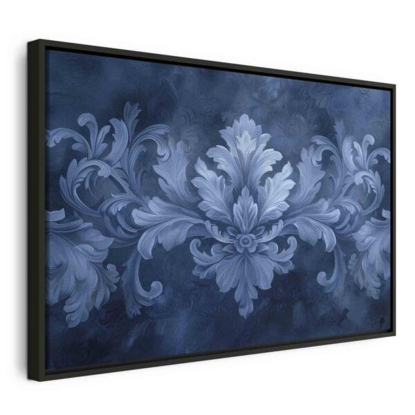 Tableau - Ornament in Blue and Cool Colors Dark Blue Decoration Tableau - Ornament in Blue and Cool Colors Dark Blue Decoration