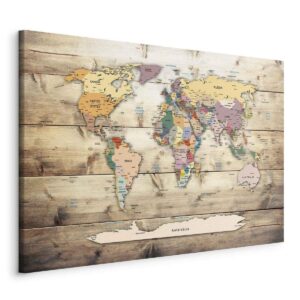 Tableau - World Map: Colourful Continents