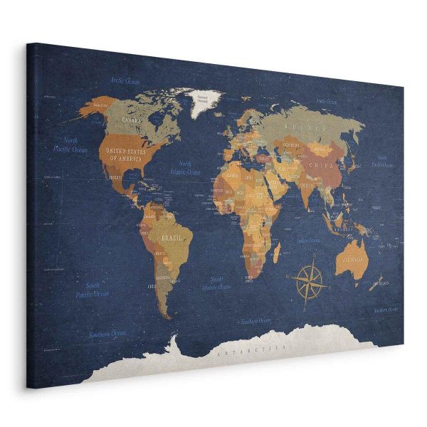 Tableau - World Map: Ink Oceans Tableau - World Map: Ink Oceans