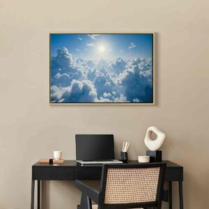 Tableau - Heavenly Calm: Warm Rays of the Sun