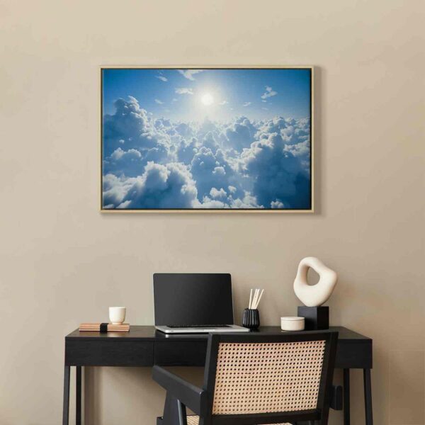 Tableau - Heavenly Calm: Warm Rays of the Sun