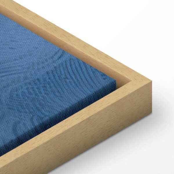 Tableau - Ornament in Blue and Cool Colors Dark Blue Decoration