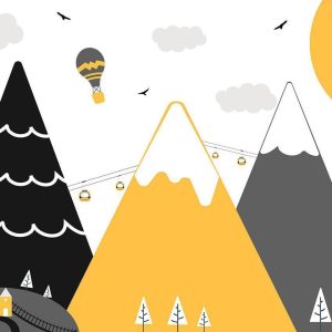 Papier peint - Adventure in the Mountains