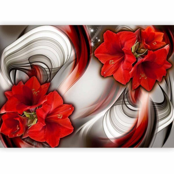 Papier peint - Amaryllis - Ballad of the Red