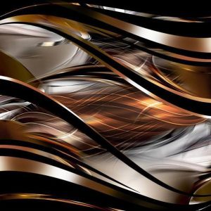 Papier peint - Amber storm