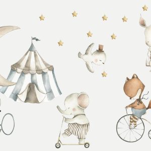 Papier peint - Animals for Children (Watercolour)