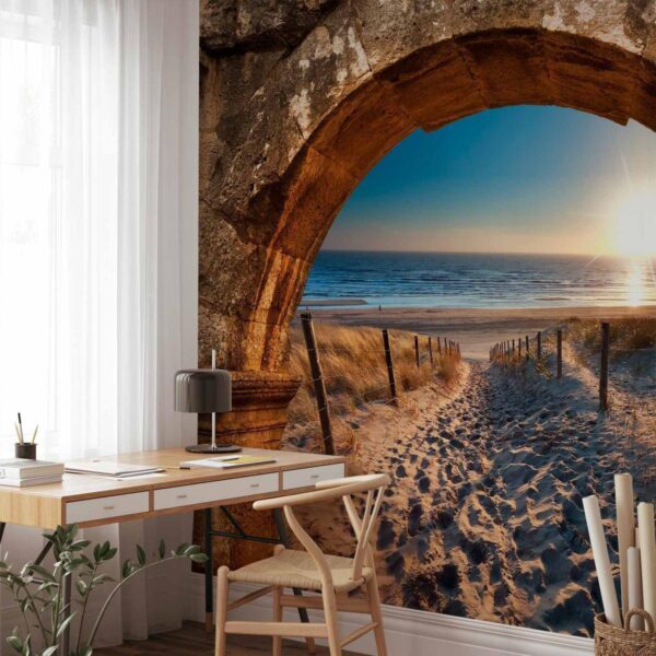 Papier peint - Arch and Beach Papier peint - Arch and Beach