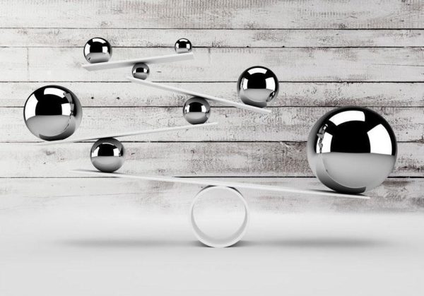 Papier peint - Balance