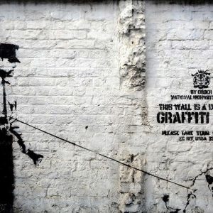Papier peint - Banksy - Graffiti Area