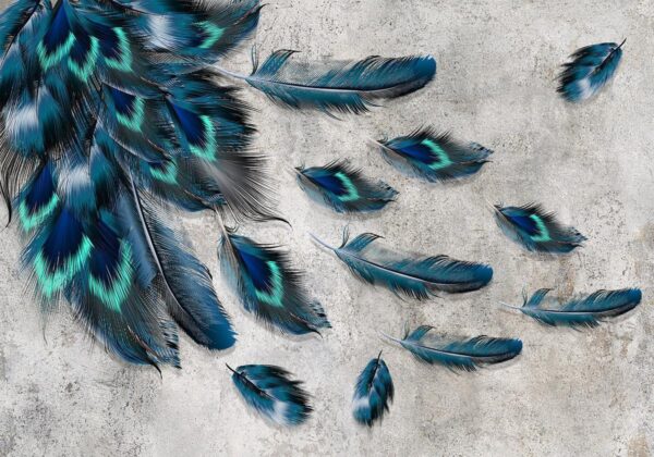 Papier peint - Blown Feathers