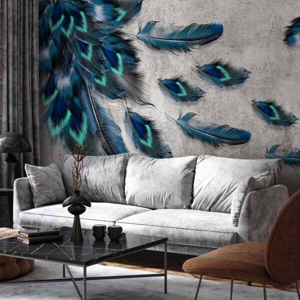 Papier peint - Blown Feathers Papier peint - Blown Feathers