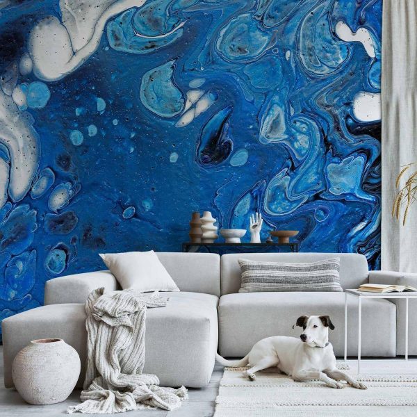 Papier peint - Blue Stream Papier peint - Blue Stream