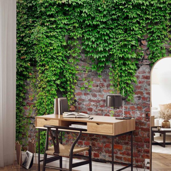 Papier peint - Brick and ivy Papier peint - Brick and ivy
