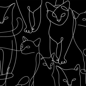 Papier peint - Cat Habits - First Variant