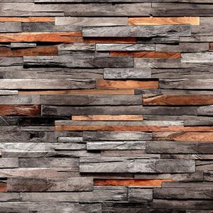 Papier peint - Cedar Smell (Grey and Brown)