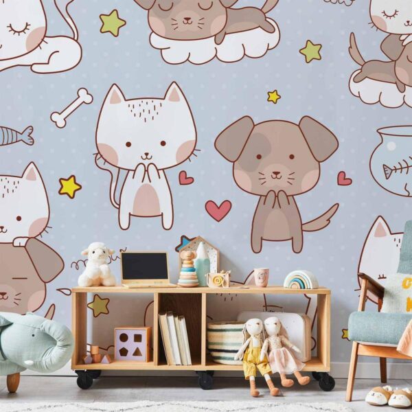 Papier peint - Childhood Friends Papier peint - Childhood Friends