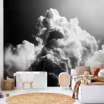 Papier peint - Clouds Like from Dreams: Let the Sun Illuminate Your Day – A Visual Feast