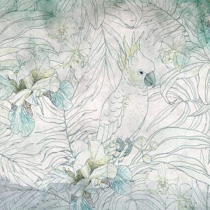 Papier peint - Cockatoo in the Garden