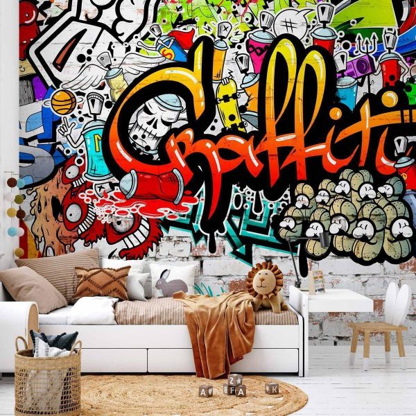 Papier peint - Colorful Graffiti Papier peint - Colorful Graffiti