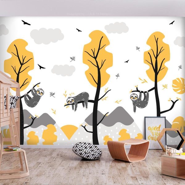 Papier peint - Cute Sloths