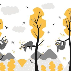 Papier peint - Cute Sloths