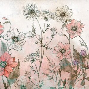 Papier peint - Day in the Meadow - Third Variant