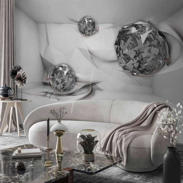 Papier peint - Diamond chamber Papier peint - Diamond chamber