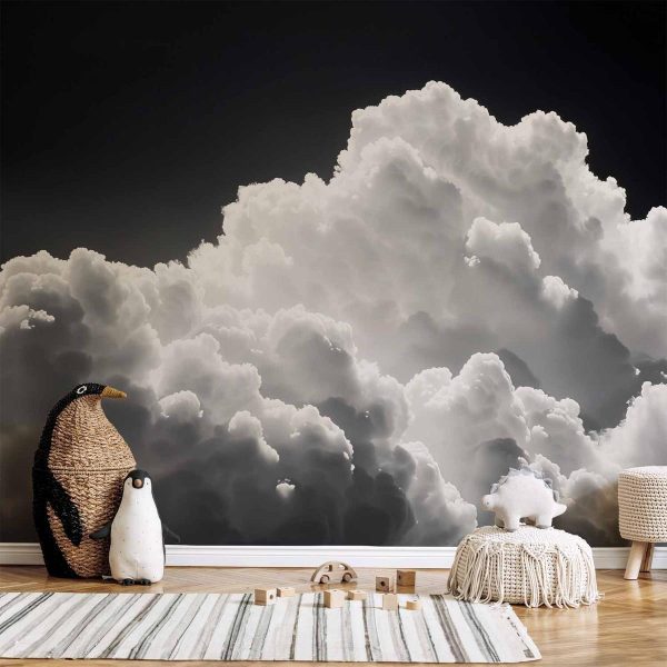 Papier peint - Discover the Endless Play of Sunlight – Clouds and Shadows in the Sky Papier peint - Discover the Endless Play of Sunlight – Clouds and Shadows in the Sky