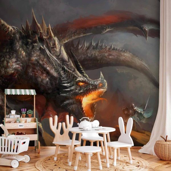 Papier peint - Dragon fire
