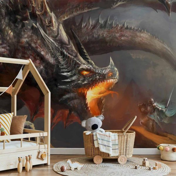 Papier peint - Dragon fire Papier peint - Dragon fire
