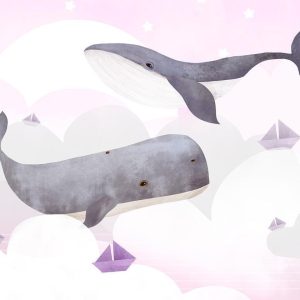 Papier peint - Dream Of Whales - Second Variant