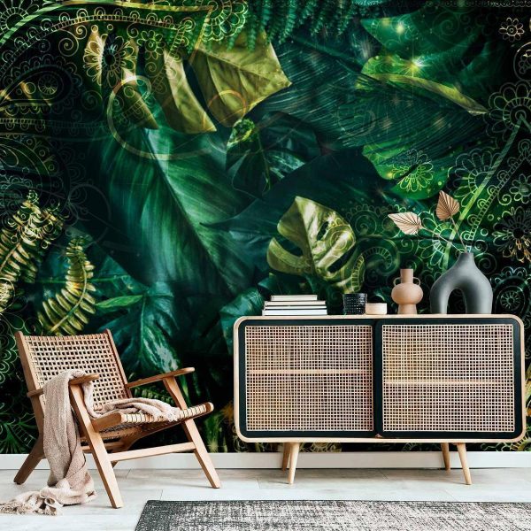 Papier peint - Emerald Jungle Papier peint - Emerald Jungle