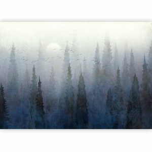 Papier peint - Flight Over the Forest - Second Variant