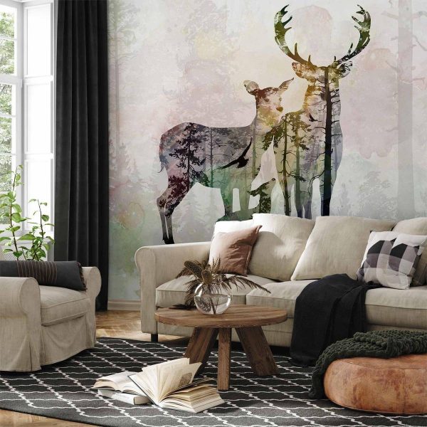 Papier peint - Forest Family Papier peint - Forest Family