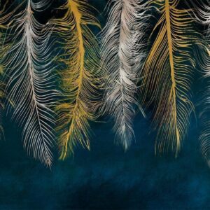 Papier peint - Gilded Feathers